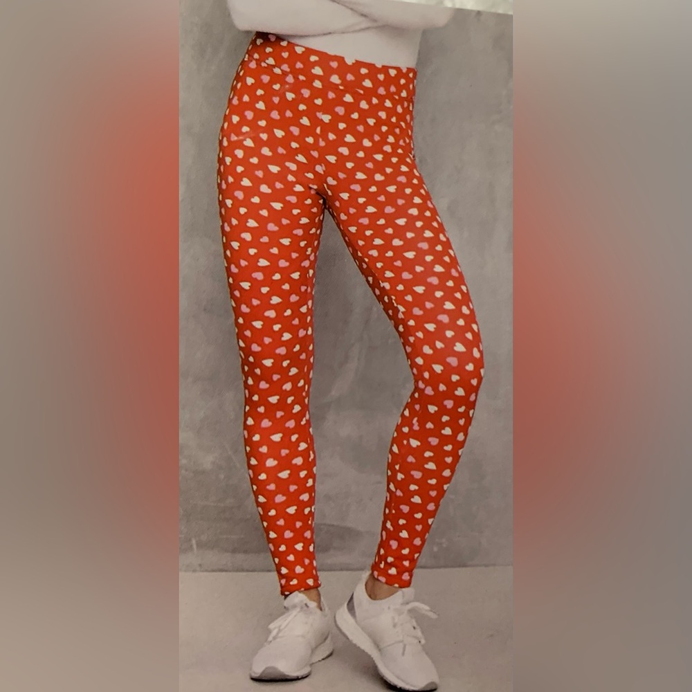 NWT - Serra Ladies Mid rise Fleece lined Leggings. Two sizes Large & Small.